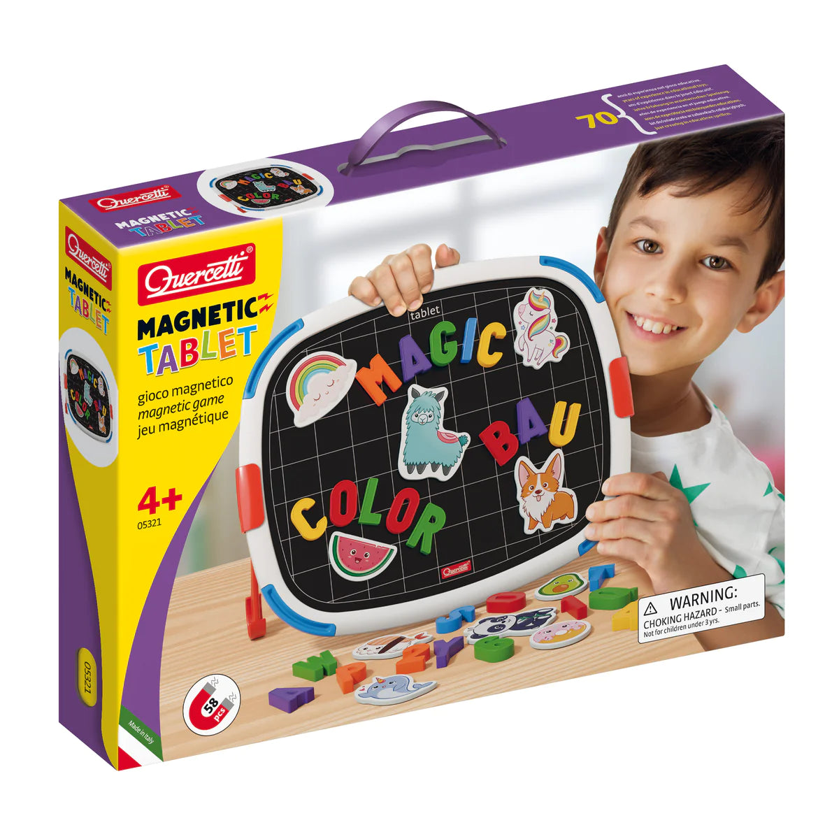 Quercetti® Tablet Letters Growing Tree Toys