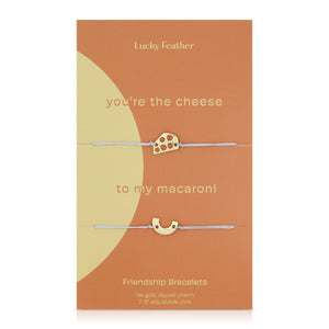 Lucky Feather Friendship Bracelet - Cheese To Macaroni