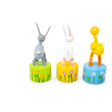 Jack Rabbit Creations Duck & Bunny Push Puppets (1 randomly selected)