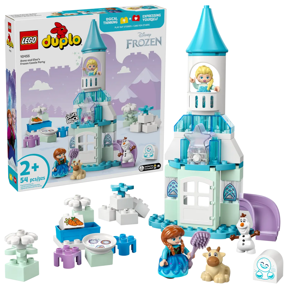 LEGO® DUPLO Frozen Anna and Elsa's Frozen Castle Party (10455)