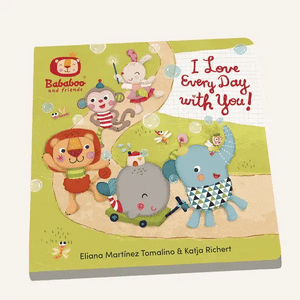 Bababoo® I Love Every Day With You Board Book