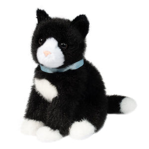 Douglas Mini Black & White Cat 5"