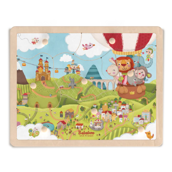 Bababoo® Day & Night Discovery Puzzle