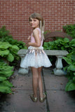 Great Pretenders Gracious Gold Sequins Skirt, Wings, & Wand Size 4/6