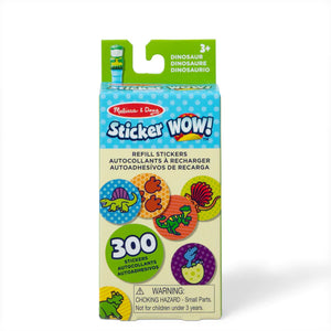 Melissa & Doug® Sticker WOW!® Refill Stickers – Dinosaur (Stickers Only, 300+)
