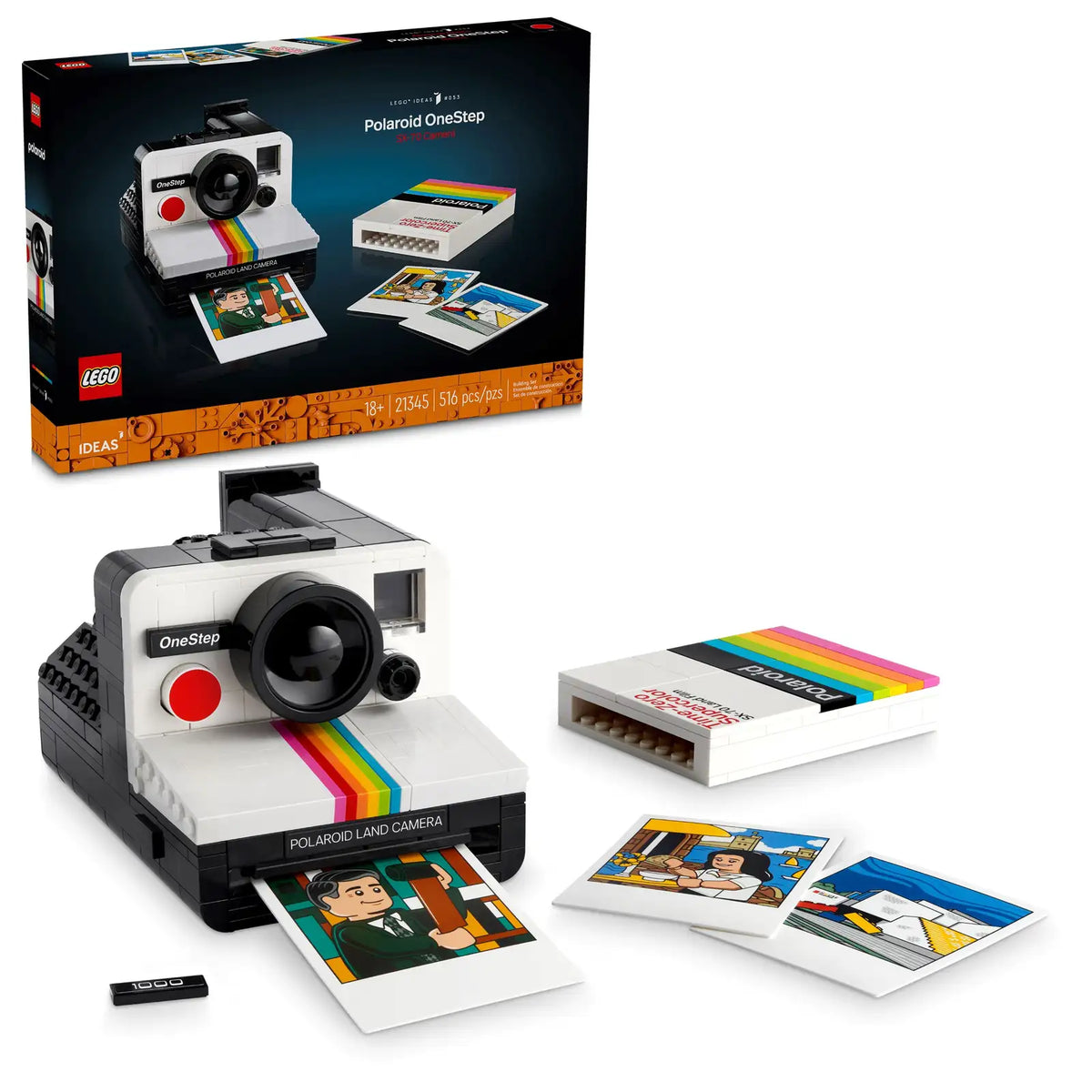LEGO® Ideas Polaroid OneStep SX-70 Camera 21345 – Growing Tree Toys