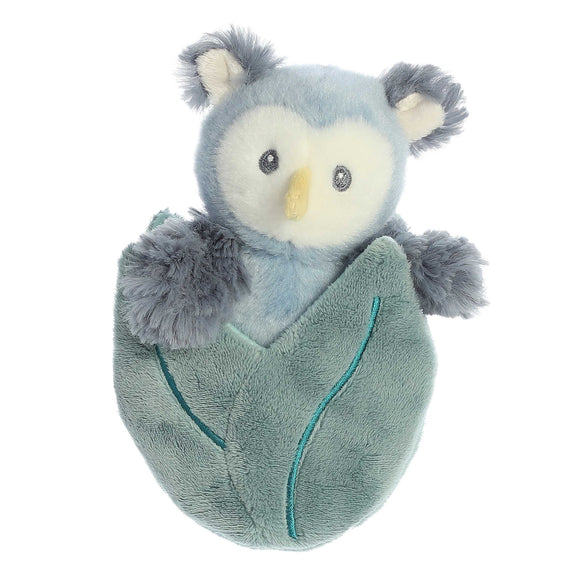 Ebba Pocket Peekers™ Rattle & Crinkle Toy Ollie Owl