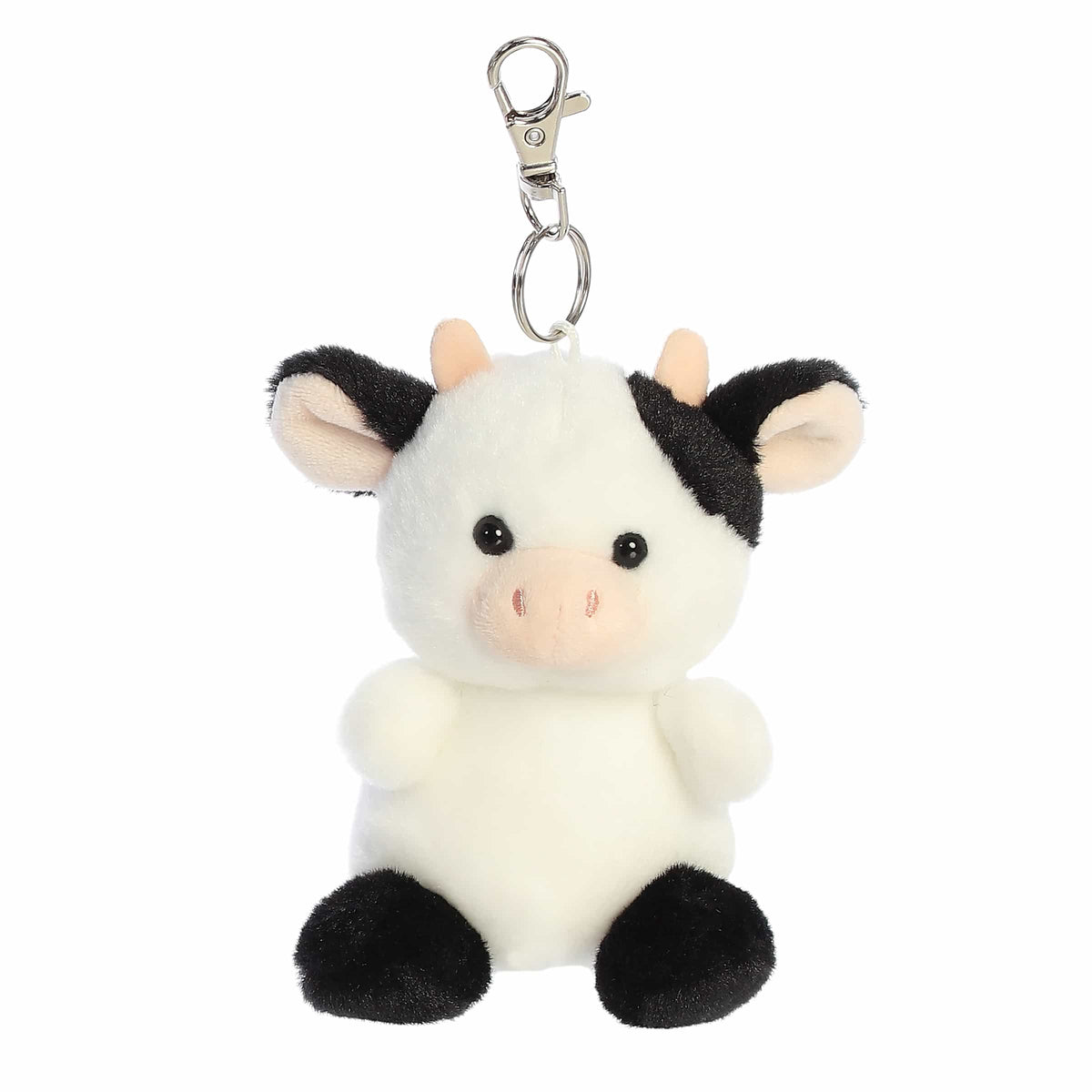 Aurora Palm Pals - Sweetie Cow, Peluche Mucca 10 Cm - Morbido, Soffice, Con Granuli, Collezionabile