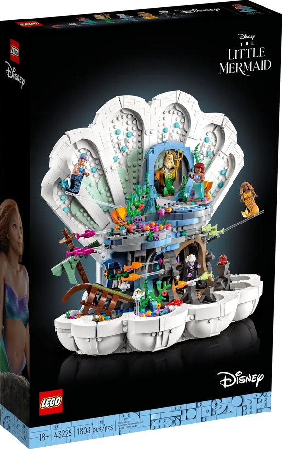 LEGO® Disney The Little Mermaid Royal Clamshell 43225