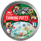 Crazy Aaron's Thinking Putty Hide Inside! Holiday - Ugly Sweater