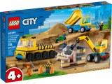 LEGO® City Construction Trucks and Wrecking Ball Crane 60391