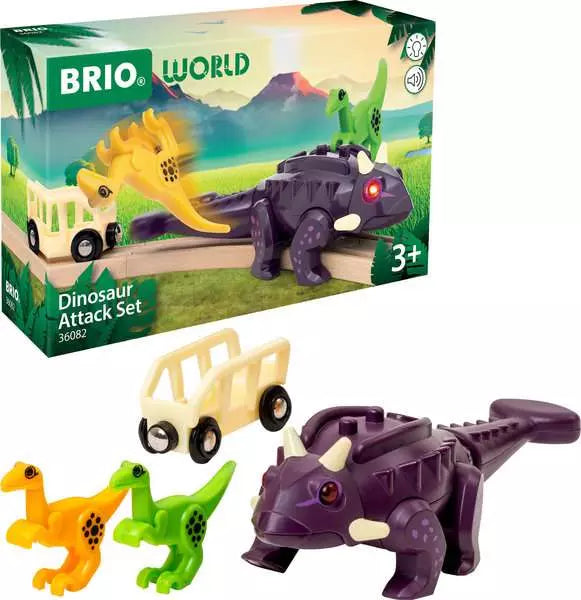 Treno & Dinosauri Gioco Set per Bambini dai 3 - BRIO World