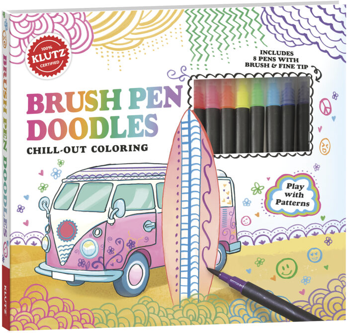 Brush Pen Doodles: Chill-Out Coloring [Book]