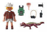 Playmobil Special Plus: Researcher with Alligator 71168