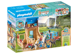 Playmobil Horses of Waterfall: Horse Stall with Amelia and Whisper 71353