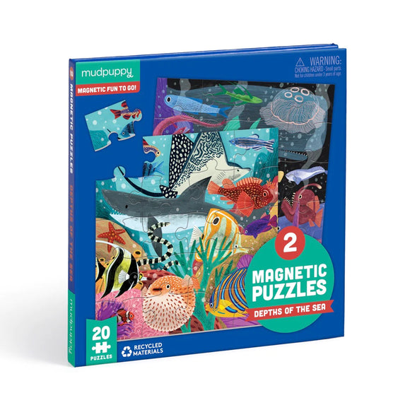 Mudpuppy Magnetic Puzzles - Depths Of The Seas