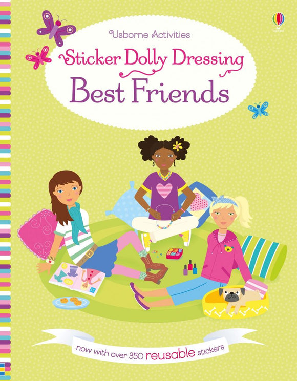 Usborne Sticker Dolly Dressing Best Friends (new)