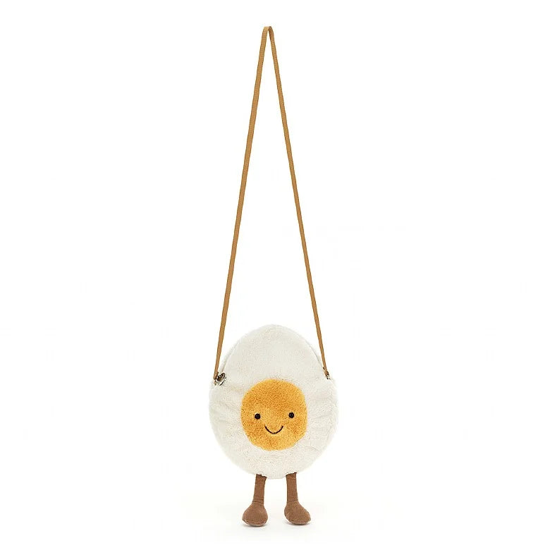 Jellycat Amuseable Happy Boiled Egg Bag, Hobbies & Toys, Toys