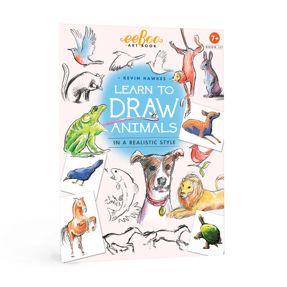 eeBoo Learn to Draw Animals Art Book