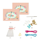 Djeco You & Me Jewelry Kit: Tila and Flowers Beads & Jewelry