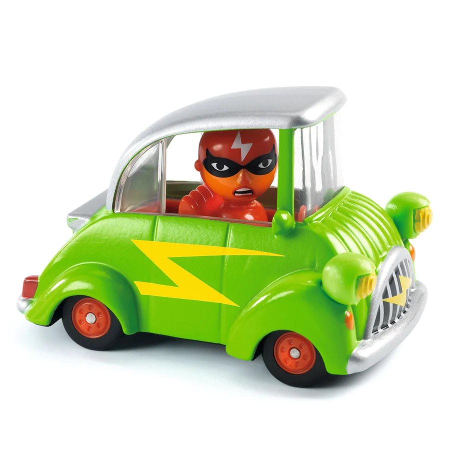 Djeco Crazy Motors: Green Flash – Growing Tree Toys Djeco Crazy Motors: Green Flash – Growing Tree Toys