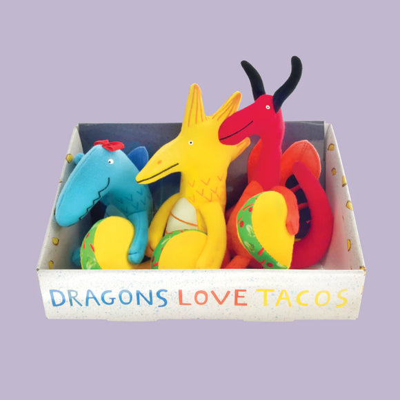 MerryMakers: Dragons Love Tacos Mini Plush Set