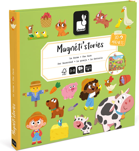 Janod Magneti'stories: Magnetic Stories - Farm