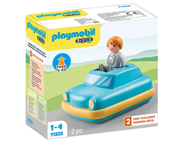 Playmobil 1.2.3 Children's Car 71323