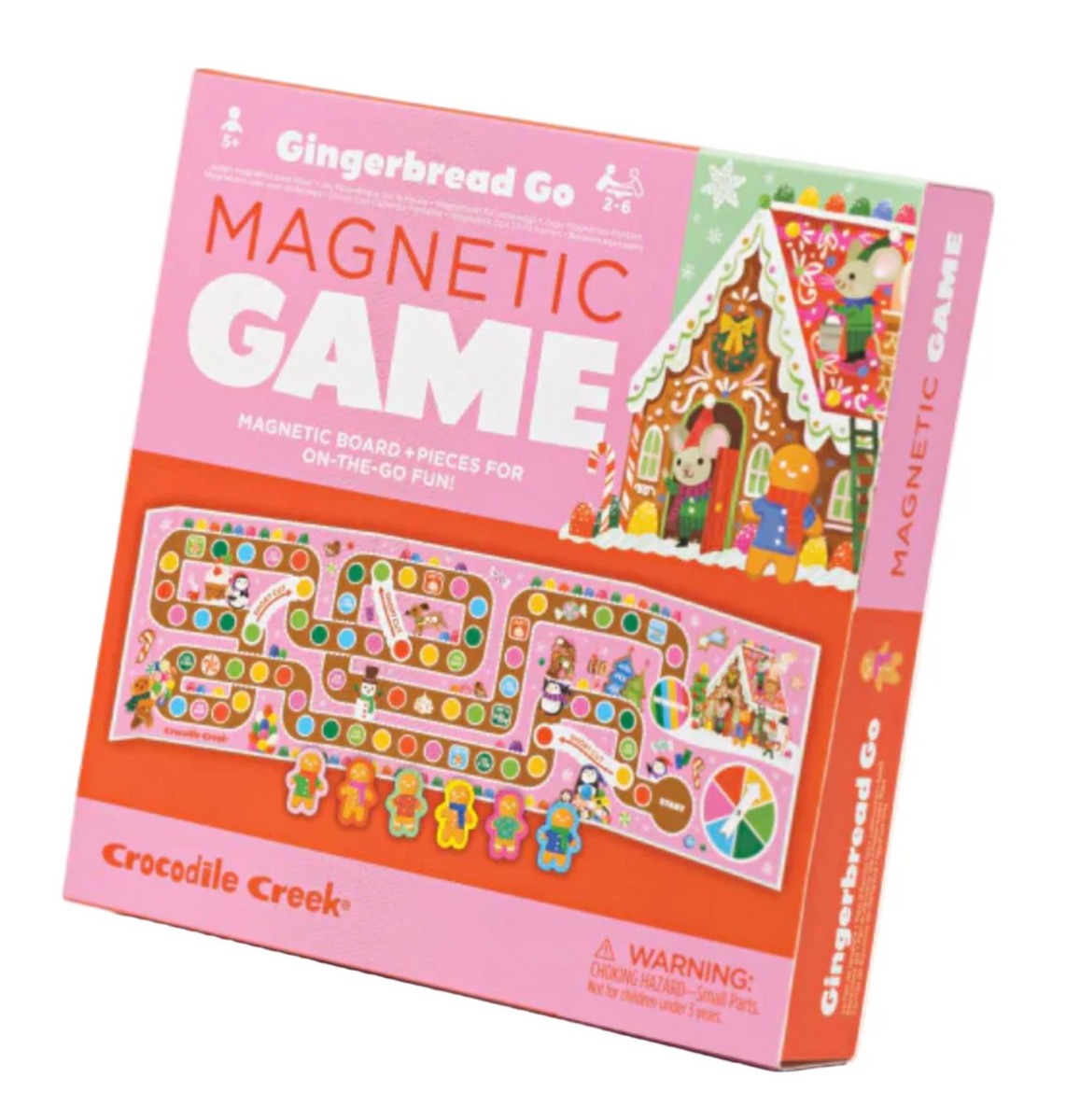 Crocodile Creek® Magnetic Game: Gingerbread Go – Growing Tree Toys