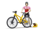 Bruder® Mountain Bike with Female Cyclist