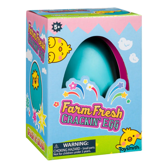 Toysmith Farm Fresh Crackin' Egg