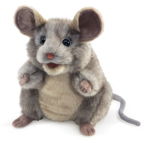 Folkmanis® Hand Puppet: Gray Mouse