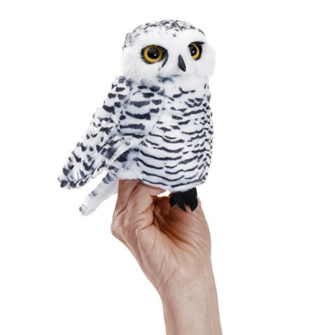 Folkmanis® Hand Puppet: Small Snowy Owl