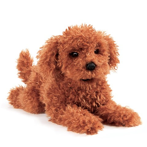 Folkmanis® Hand Puppet: Toy Poodle Puppy