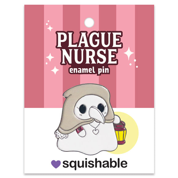 Squishable® Enamel Pin: Plague Nurse