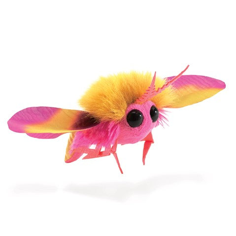 Folkmanis® Finger Puppet: Mini Rosy Maple Moth