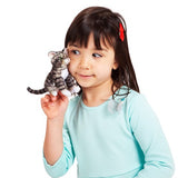 Folkmanis® Finger Puppet: Mini Tabby Cat
