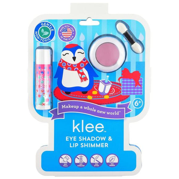 Klee Naturals Menorah Shimmer Eye Shadow and Lip Shimmer Set