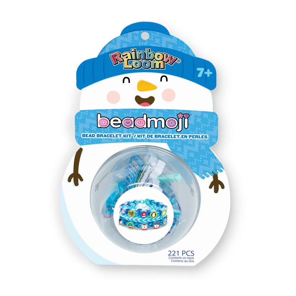 Rainbow Loom® Beadmoji™ Bracelet Snowman Kit – Growing Tree Toys