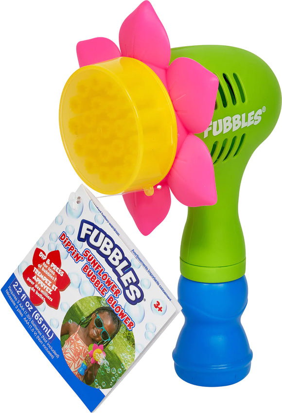 Fubbles® Sunflower Dippin' Bubble Blower
