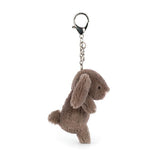 Jellycat Bashful Bunny Truffle Bag Charm 7”