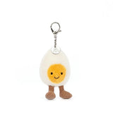 Jellycat Amuseable Happy Boiled Egg Bag Charm 7"
