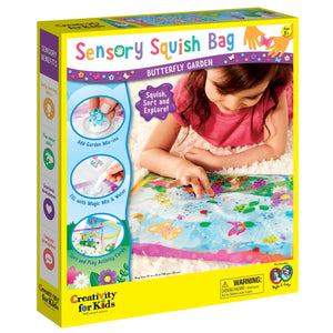 Creativity for Kids: Sensory Squish Bag - Butterfly Garden