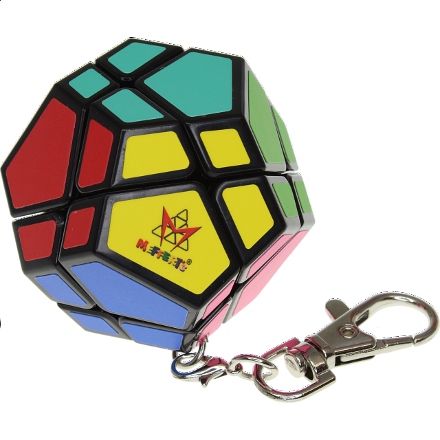 Mini Fun Puzzle Cube Keychains - 12 Pc.
