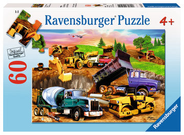 Ravensburger Puzzle 60 Piece Construction Crowd