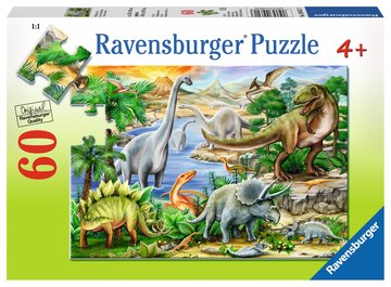 Ravensburger Puzzle 60 Piece Prehistoric Life