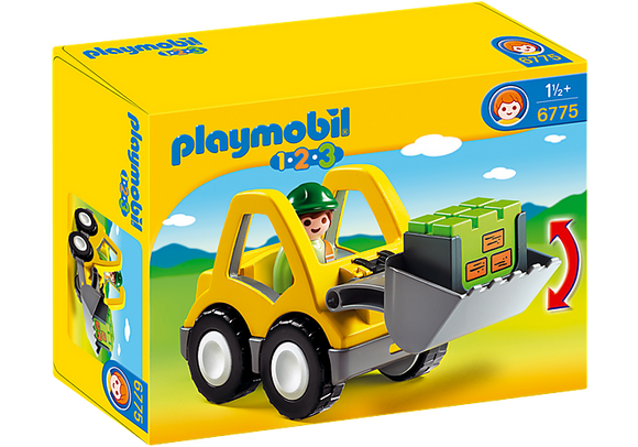 Playmobil 1.2.3. Excavator 6775