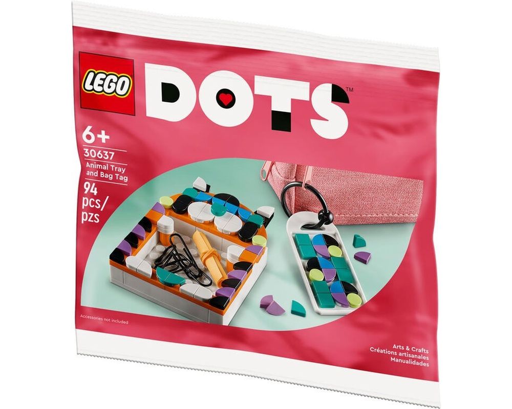 LEGO® DOTS Animal Tray and Bag 30637 – Growing Tree Toys
