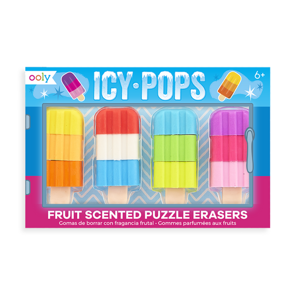 Ooly Icy Pops Scented Puzzle Eraser