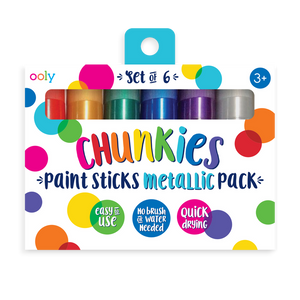 Ooly Chunkies Paint Sticks - Metallic